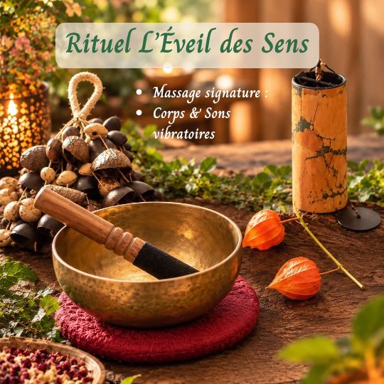 Rituel l'éveil des sens massage signature Castanet tolosan